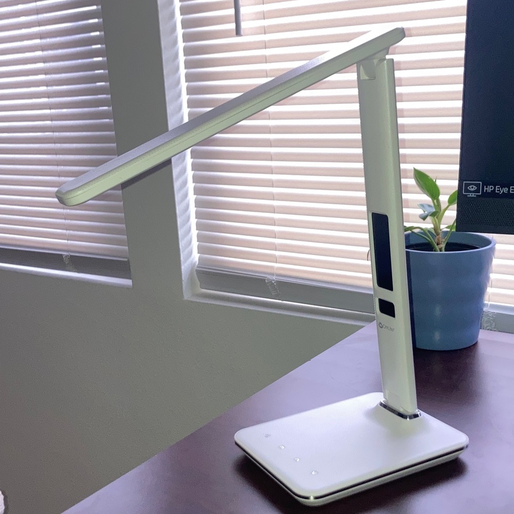 Modern White LED Desk Lamp